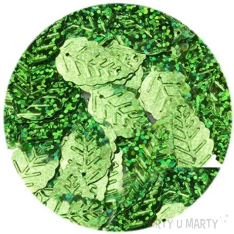 cekiny lisc podluzny holo zielone 24 mm 50 szt czakos