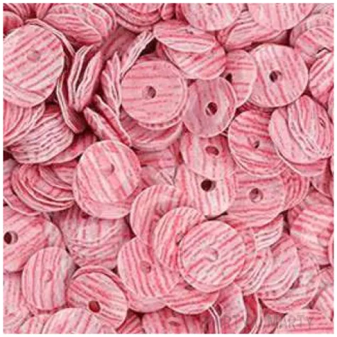 cekiny paski rozowo biale 7 mm 10 g titanum