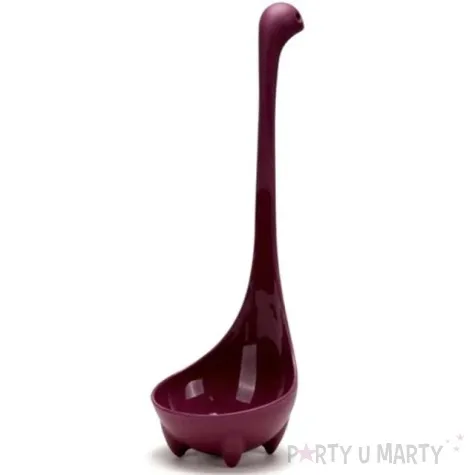 chochla do zupy dinozaur z loch ness bordowa 26 cm