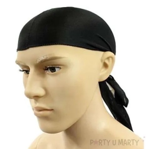 chusta hip hop na glowe czarna partydeco