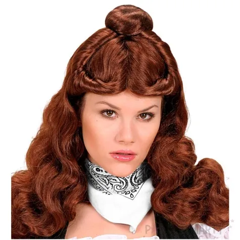 chusta kowbojska bandana bialo czarny widmann