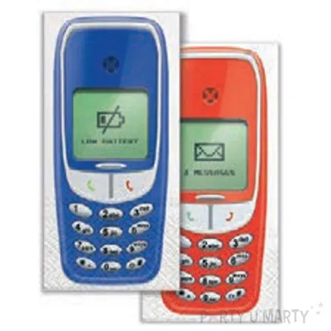 chusteczki komorka paw 22 cm 10 szt