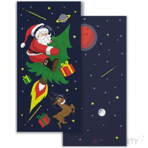 chusteczki rakietowy mikolaj paw 22 cm 10 szt