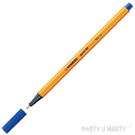 cienkopis point 88 ciemny niebieski 41 gr 0 4mm stabilo