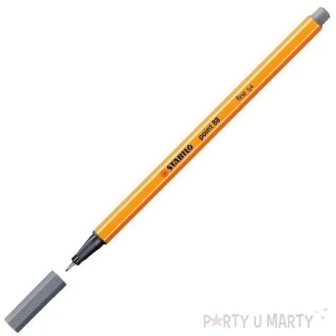 cienkopis point 88 ciemny szary 96 gr 0 4mm stabilo