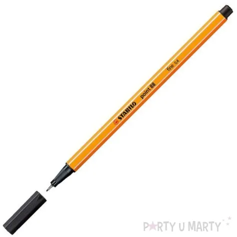 cienkopis point 88 czarny 46 gr 0 4mm stabilo