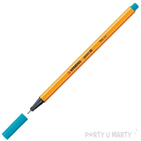 cienkopis point 88 jasny niebieski 31 gr 0 4mm stabilo