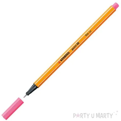 cienkopis point 88 jasny rozowy 29 gr 0 4mm stabilo