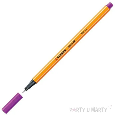 cienkopis point 88 liliowy 58 gr 0 4mm stabilo