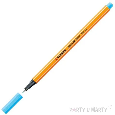 cienkopis point 88 neonowy niebieski 031 gr 0 4mm stabilo