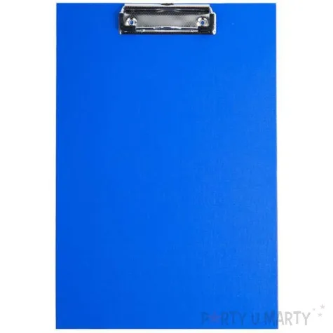 clipboard podkladka a4 z klipem niebieska d rect