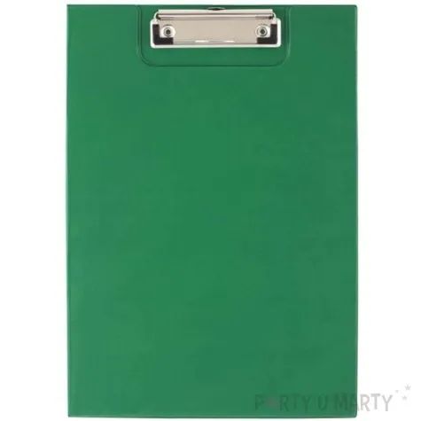 clipboard podkladka a4 z klipem zamykana zielona d rect
