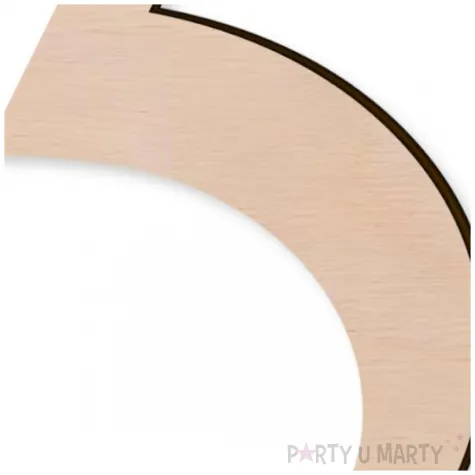 cyfra drewniana times 5 rozm m 62x100 mm