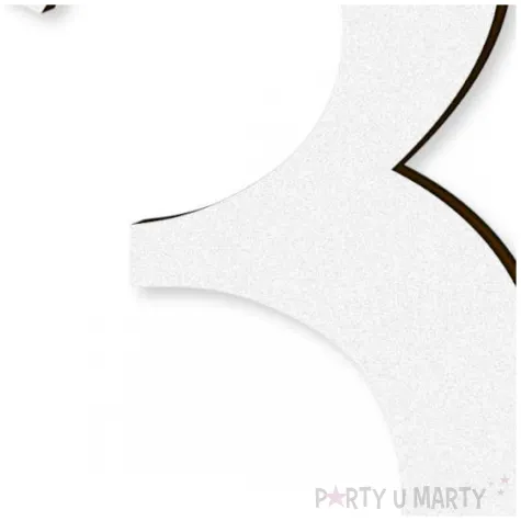 cyfra laminowana times 3 biala rozm m 60x100 mm