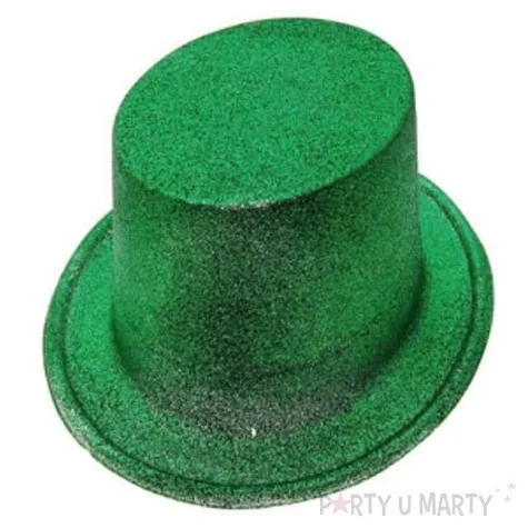 cylinder brokat classic zielony ikonka