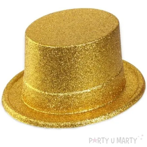 cylinder brokat classic zloty