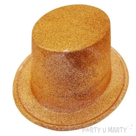 cylinder brokat classic zloty ikonka