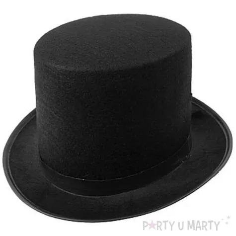 cylinder czarny filcowy