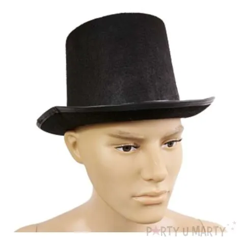 cylinder czarny filcowy