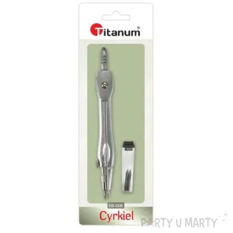 cyrkiel classic 2 elementy szary titanum