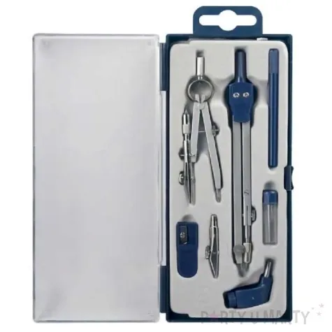 cyrkiel premium 7 elementow granatowy titanum