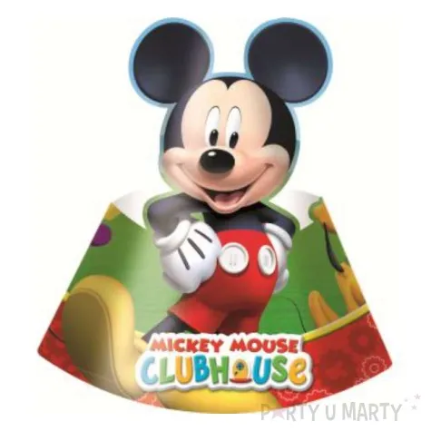 czapeczka papierowa playful mickey procos 6 szt
