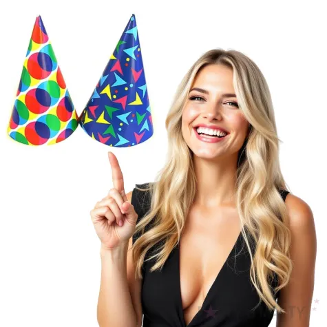 czapeczki kolka i wielokaty godan 2 szt