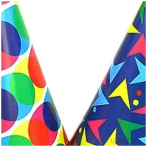 czapeczki kolka i wielokaty godan 2 szt