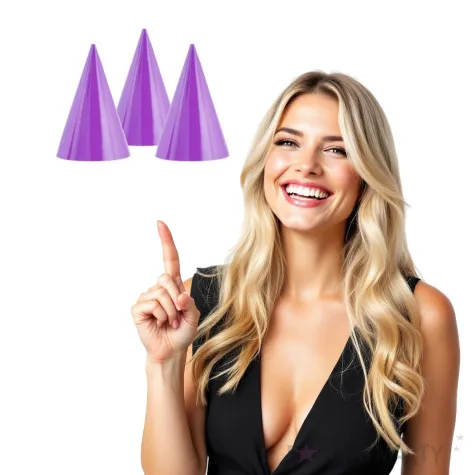 czapeczki papierowe classic lawendowe godan 100 szt