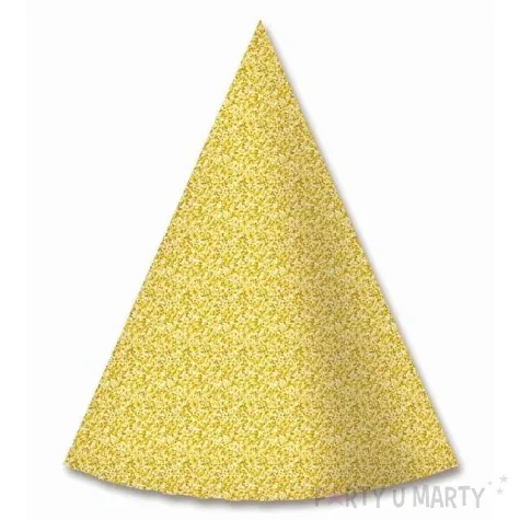 czapeczki papierowe classic zlote 4 szt