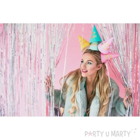 czapeczki papierowe happy birthday mix partydeco 6 szt