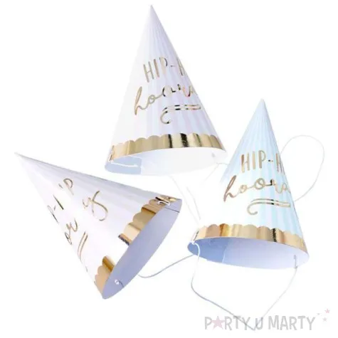 czapeczki papierowe hip hip hooray mix ginger ray 6 szt