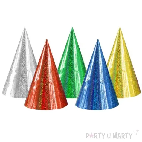czapeczki papierowe holograficzne mix godan 100 szt