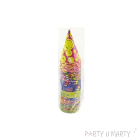 czapeczki papierowe imprezowy mix godan 144 szt