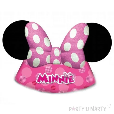 czapeczki papierowe myszka minnie procos 6 szt