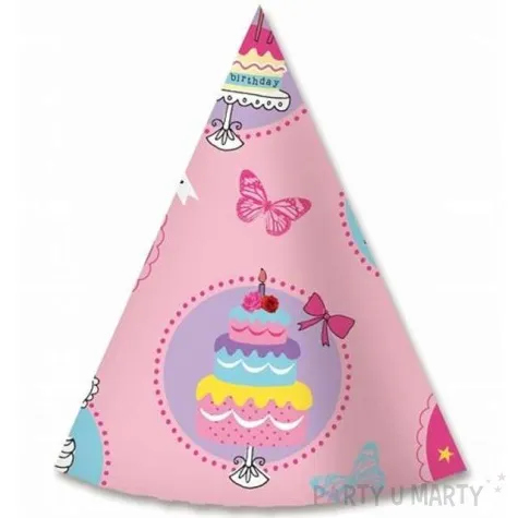 czapeczki papierowe slodka chwila 6 szt