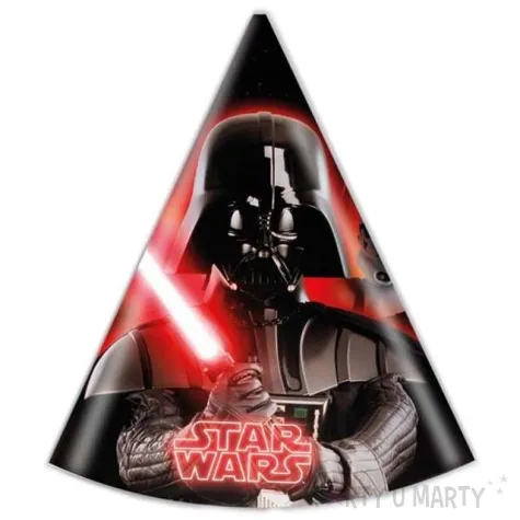 czapeczki papierowe star wars procos 6 szt