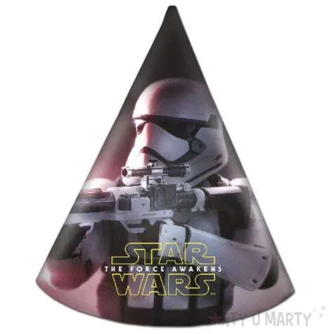 czapeczki papierowe star wars procos 6 szt