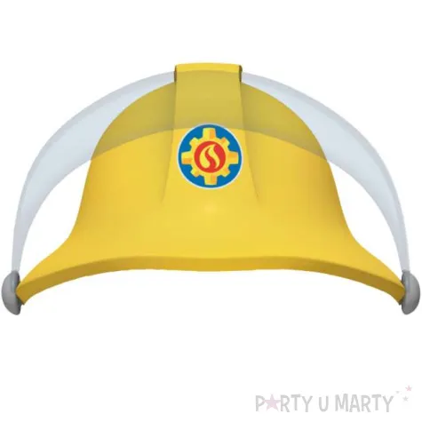 czapeczki papierowe strazak sam 8 szt