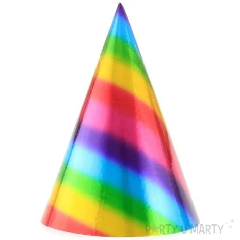 czapeczki papierowe tecza godan 6 szt