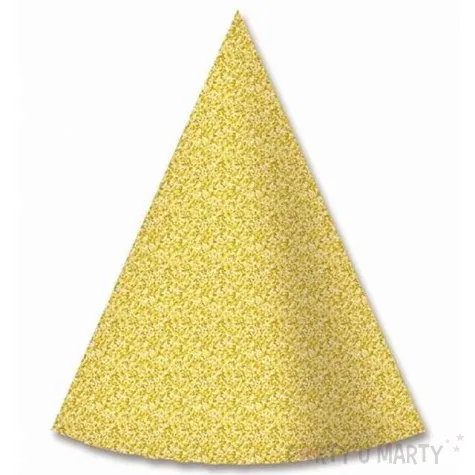 czapeczki papierowe tradycyjne zlote 6 szt