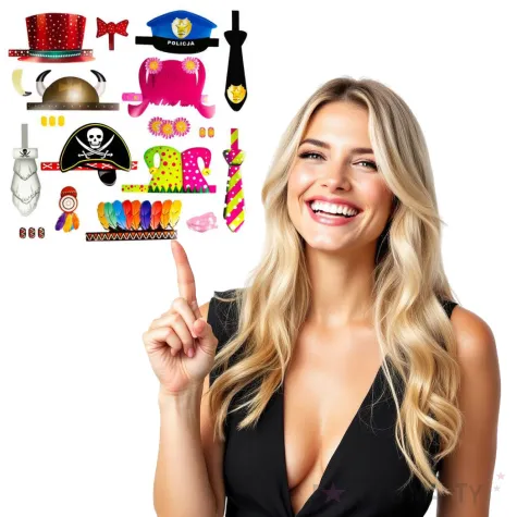 czapeczki papierowe zestaw 7 postaci partypal