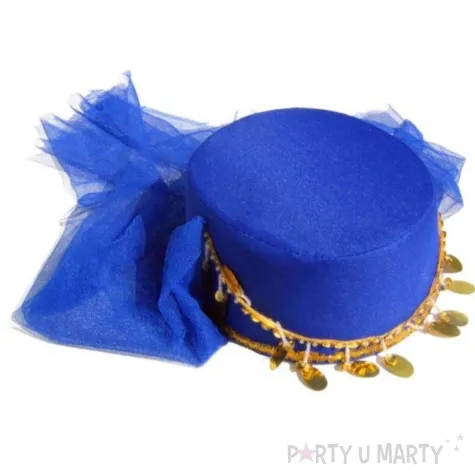 czapka arabka niesmiala yasmin niebieski partytino