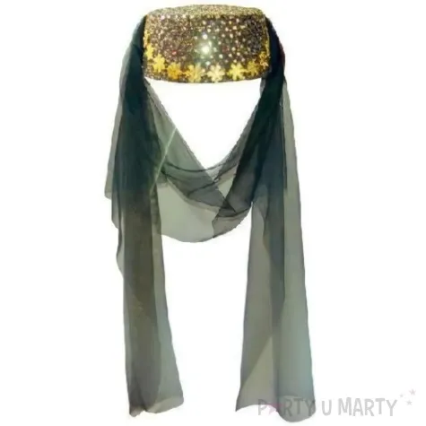 czapka arabka tajemnicza aisza czarny partytino