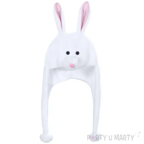 czapka bialy kroliczek widmann