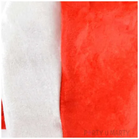 czapka cylinder kibica kanciasty bialo czerwony arpex