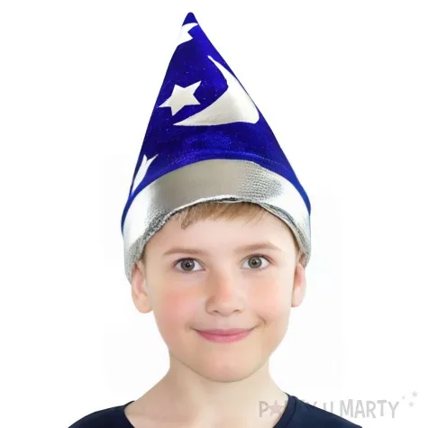 czapka czarodziej granatowy godan