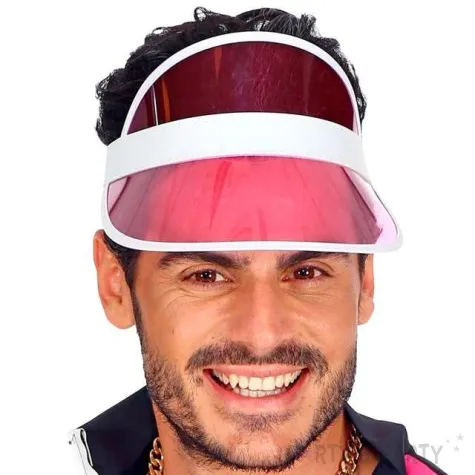 czapka daszek lata 80 te rozowy widmann