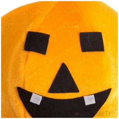 czapka dynia usmiechnieta pomaranczowa carnival toys