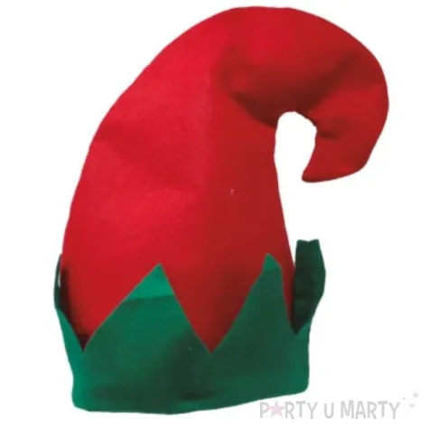 czapka elf pomocnik mikolaja guirca